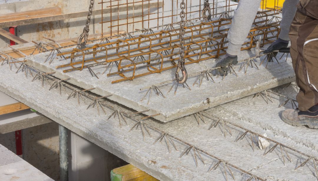 Edificación residencial utilizando placas de concreto prefabricadas