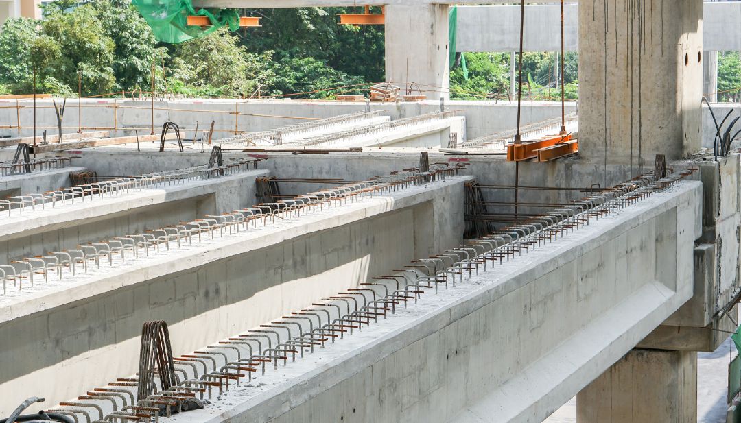 Imagen conceptual de resistencia concreto vs acero